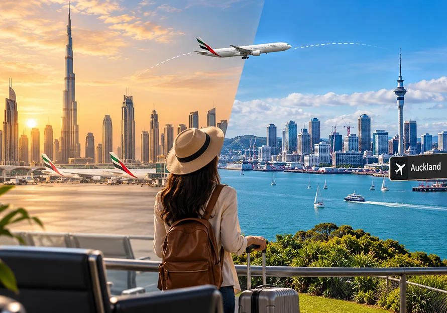 Dubai to Auckland Flights What to Know Before Book